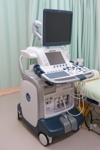 超音波検査の器械