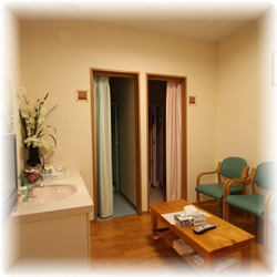 内視鏡検査待合室